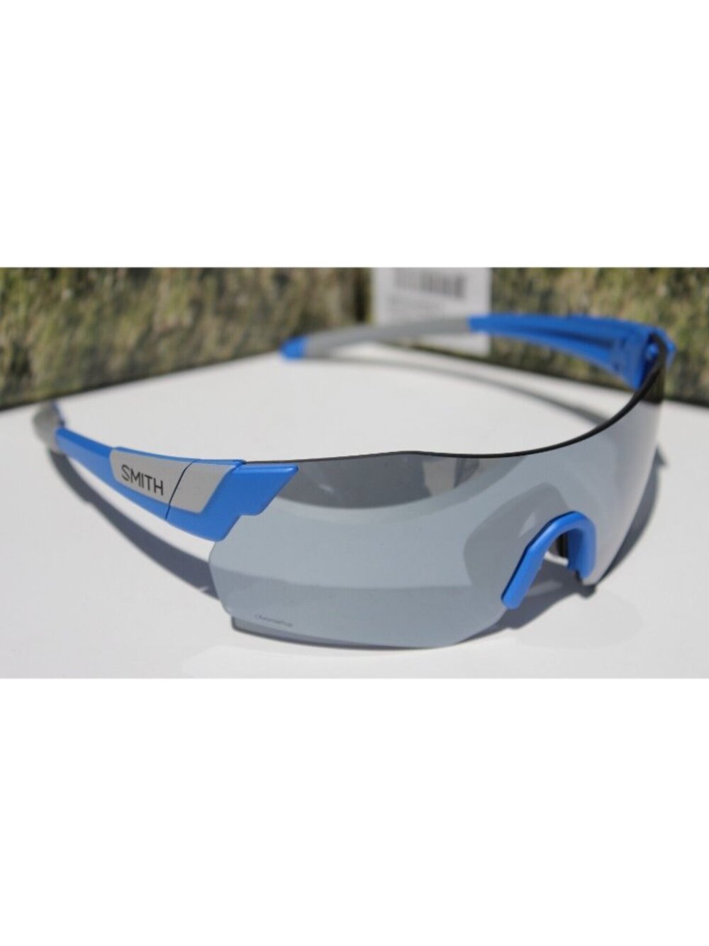 SMITH OPTICS Pivlock Arena Max/N Sunglasses Blue/Gray ChromaPop Interchange NEW